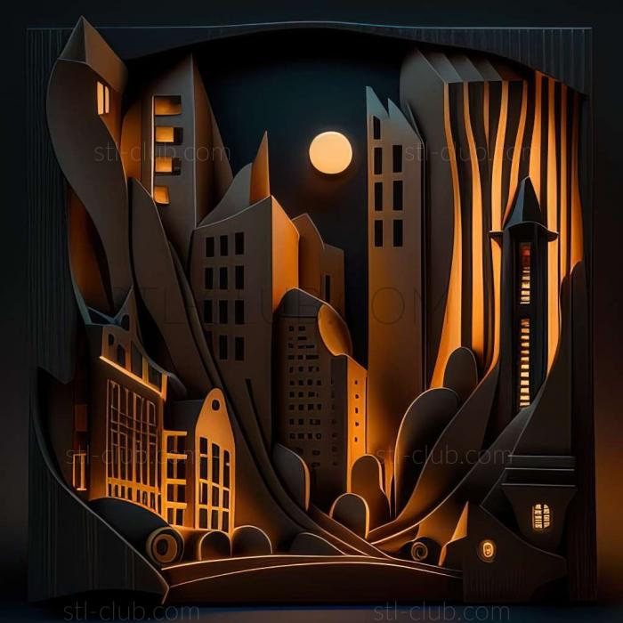Картины Ночной город